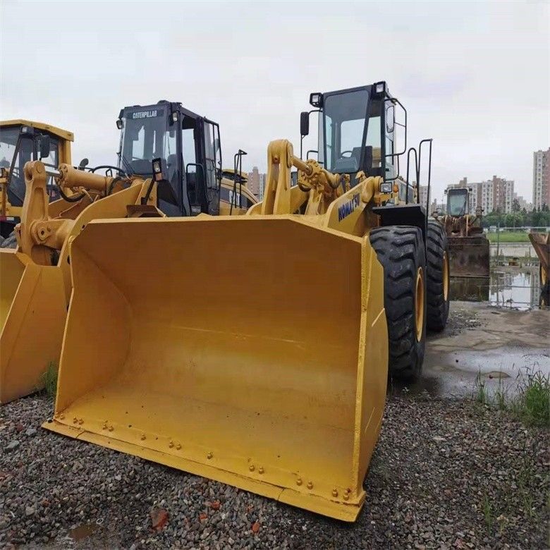 Высококачественный грузовик Komatsu WA470-3 с номинальной нагрузкой 7 тонн и водоизмещением 11 л из Японии