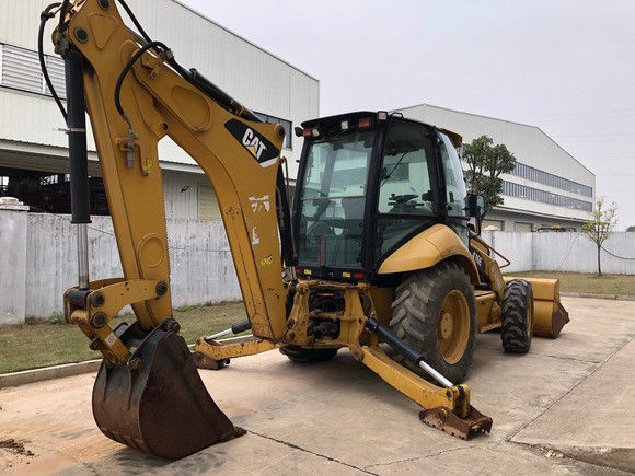 6792 10200 кг Машина Вес использованный Caterpillar 416E Загрузчик буксировщика 162 кВ Оригинальный Сейчас