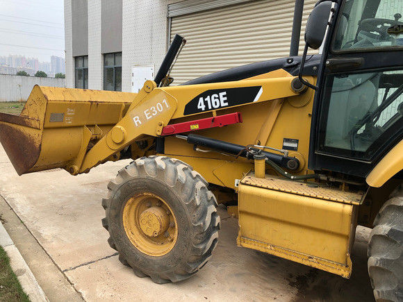 6792 10200 кг Машина Вес использованный Caterpillar 416E Загрузчик буксировщика 162 кВ Оригинальный Сейчас