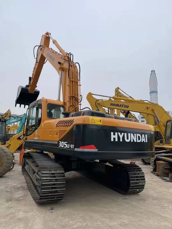 30 тонн Готовый к работе и опытный использованный Корея импортировала Hyundai 305 в хорошем состоянии