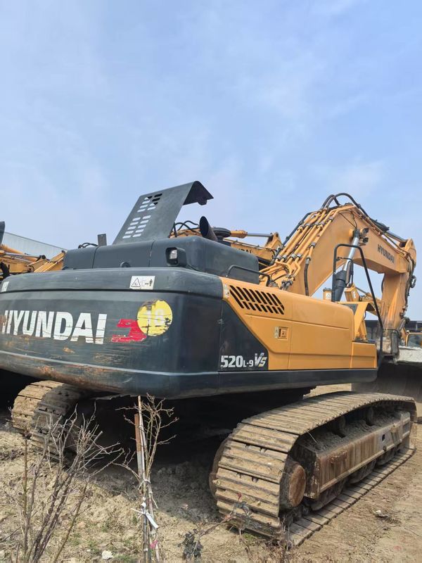 Подержанный экскаватор Hyundai 520L-9VS высокопроизводительный доступный экспорт из Китая