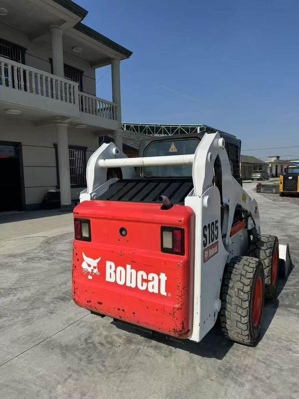 Использованная Bobcat S185 Скид-стейдерная загрузка высококачественная подержанная машина из Китая Экспортер