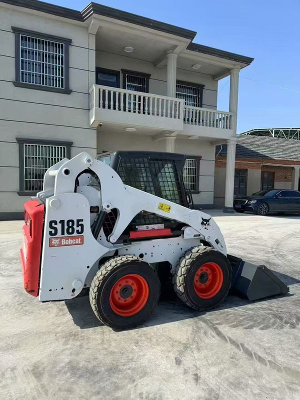 Использованная Bobcat S185 Скид-стейдерная загрузка высококачественная подержанная машина из Китая Экспортер