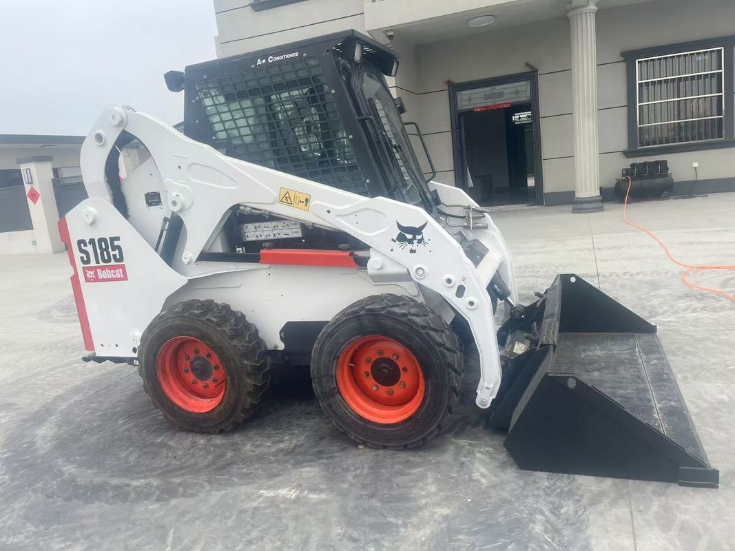 Использованная Bobcat S185 Скид-стейдерная загрузка высококачественная подержанная машина из Китая Экспортер