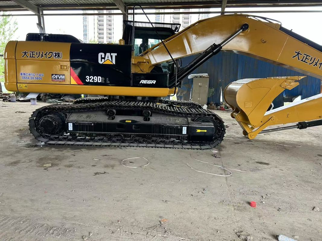 Использованный экскаватор CAT 329D2L на продажу.