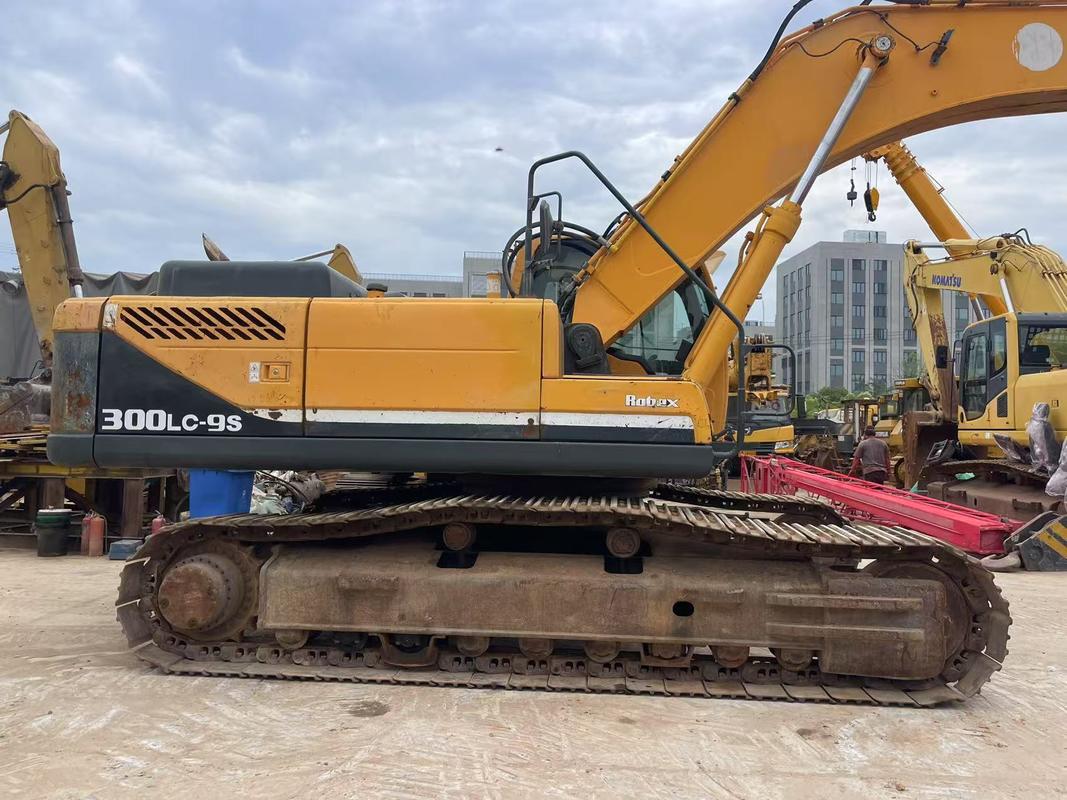 Б/у гусеничный экскаватор Hyundai 300LC-9S Надежный подержанный 30-тонный экскаватор Hyundai