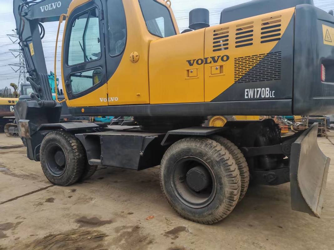 Продажа подержанного экскаватора VOLVO EW170BLC | Надежный подержанный колесный экскаватор из Китая