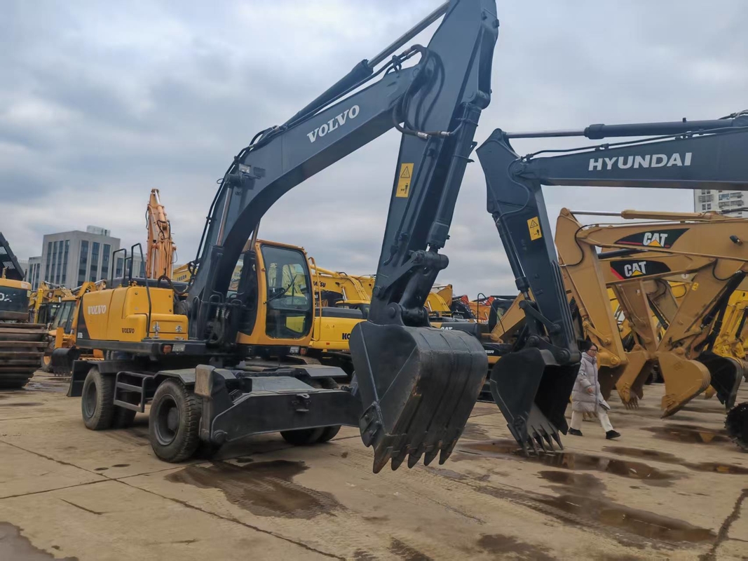 Продажа подержанного экскаватора VOLVO EW170BLC | Надежный подержанный колесный экскаватор из Китая