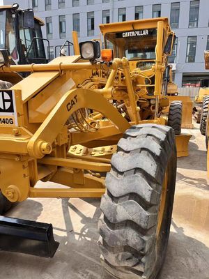 Подержанный Гейдер двигателя Caterpillar CAT 140G Отличное состояние 112 кВт Мощность двигателя