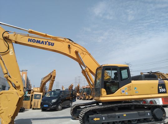 Использованный экскаватор Komatsu PC350-7 в надежном состоянии Экспорт из Китая