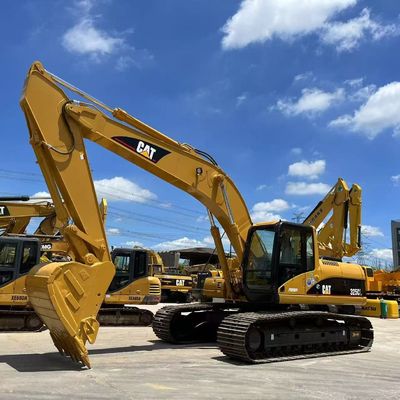 Использованный экскаватор CAT 325CL Надежная подержанная гусеница 325CL с длиной транспортировки 9,6 м