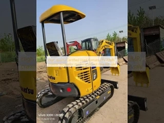 Высококачественная сертифицированная подержанная экскаваторная машина Komatsu PC20MR почти новая для продажи